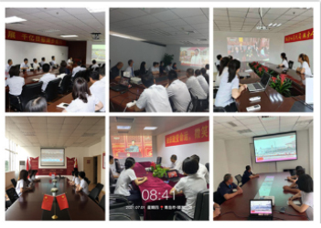 魯商服務(wù)組織收看中國(guó)共產(chǎn)黨成立 100周年慶祝大會(huì)直播