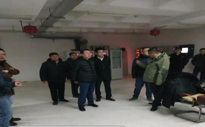 魯商集團安全管理部部長梁勇強一行 到魯商物業(yè)各項目檢查指導工作